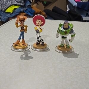 Toy Story Action Figures Brown and‎ Red Playset